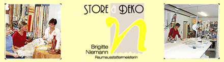 Store & Deko Brigitte Niemann bietet alles f&uuml;r die Raumausstattung in Rhede - Store & Deko Brigitte Niemann bietet alles f&uuml;r die Raumausstattung
